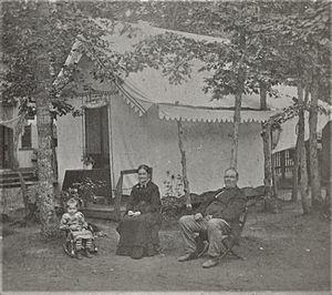 L. Simmins, Yarmouth camp grounds (crop)