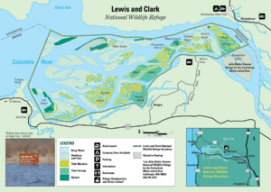 Lewis and Clark NRW Map