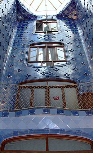 Light well - Casa Batlló - Barcelona 2014