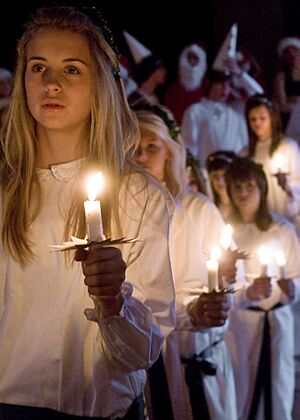 Lucia procession