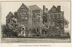 M Street High School (colored) Washington, DC 1906