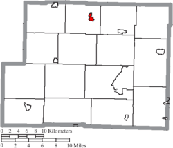 Location of Scio in Harrison County