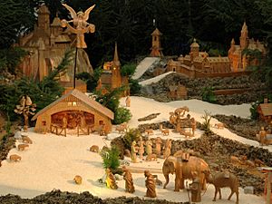 Mohelnice nativity scene