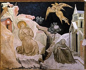 Pietro Lorenzetti - Stigmata of St Francis - WGA13527