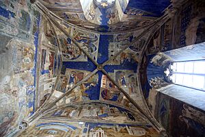 Plafond de la chapelle Saint-Martial, par JM Rosier