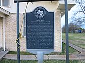 Pledger TX Grove Hill Church Marker