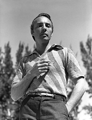 Portrait of Ringling Circus choreographer George Balanchine