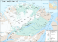 Quttinirpaaq National Park map-fr
