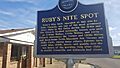 Ruby's Nite Spot - Mississippi Blues Trail Marker