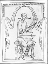 Rupert von Deutz - Federzeichnung Codec lat. 11355