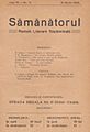 Samanatorul - Prima pagina - 13 martie 1905