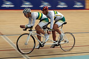 Scott McPhee and Kieran Modra riding 01