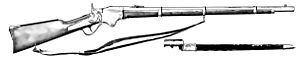 Spencer Rifle w Bayonet MANG Museum-10001