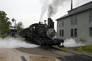 Steam Locomotive at Greenfield Village