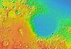 Isidis Planitia on Mars.