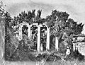 Temple 18 at Sanchi in 1861