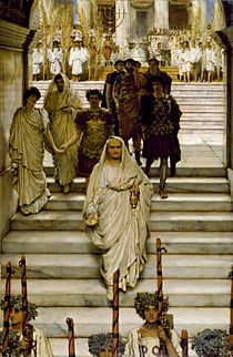 The Triumph of Titus Alma Tadema