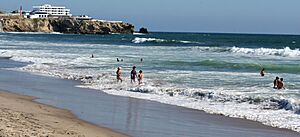 The beach punta carnero ecuador