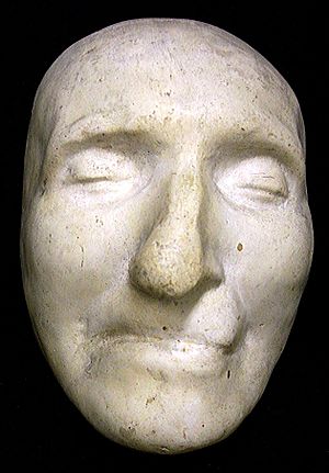 Thomas Paine's death mask