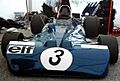 Tyrrell 003 Ford garage