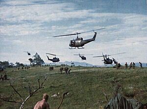 UH-1s deploy 503rd Infantry during Operation Bolling, September 1967