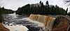 Upper Tahquamenon falls Panoramic view