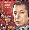 Vladimir Curbet 2018 stamp of Moldova