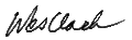 Wesley Clark signature