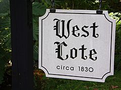 West Cote Sign