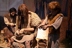 02015 0937 Tracht der Bronzezeit, um etwa von 2100 bis 1650 v. Chr., Beskiden