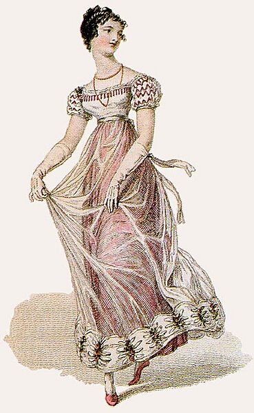 1823-Ball-Gown-Diaphanous-Overskirt