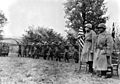 442nd RCT memorial ceremony in France 1944