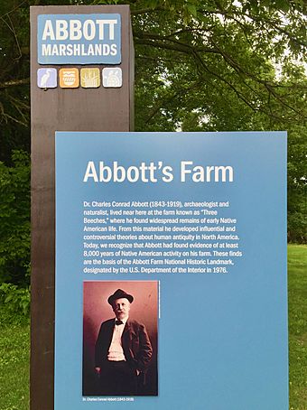 Abbott's Farm, Hamilton Township, NJ - information sign.jpg