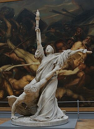 Antoine Wiertz - The triumph of light