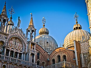 Basilica San Marco south-west corner