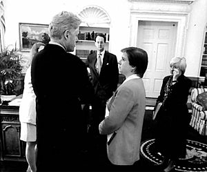 Bill Clinton and Elena Kagan
