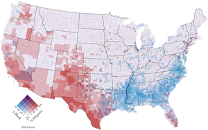 Black Hispanic Bivariate Map