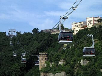 Buga 2011 Koblenz - Rheinseilbahn 07-2010