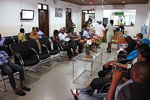 CCBRT Disability Hospital waiting room 1 (10679012155)