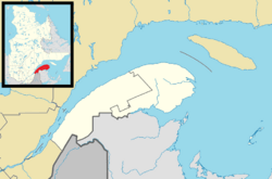 Grosse-Île is located in Eastern Quebec