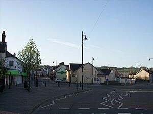Centre of Nelson, Caerphilly from Commercial Street