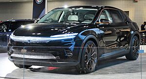 Chrysler Airflow Graphite Concept, front NYIAS 2022