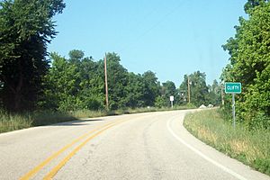 Entrance to Clifty on Highway 12