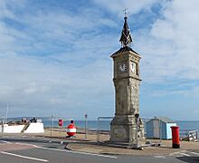 Clock Tower, Shanklin Esplanade, Isle of Wight UK