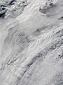 Cloud Patterns Over the Prince Edward Islands