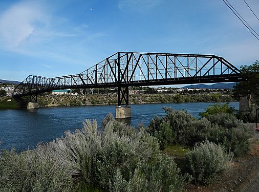 Columbia River Bridge NRHP 82004198 Chelan County, WA