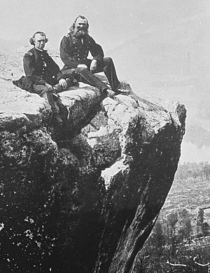 Daniel C. McCallum and Capt. Hurlbert on Lookout Mountain