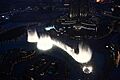 Dubai fountain during a show (Pixabay)