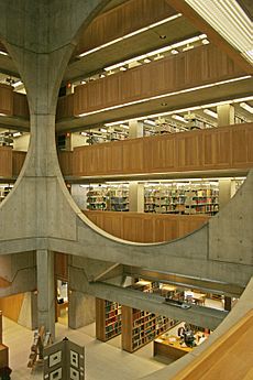 Exeter library interior