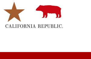 First Bear Flag of California (1846)